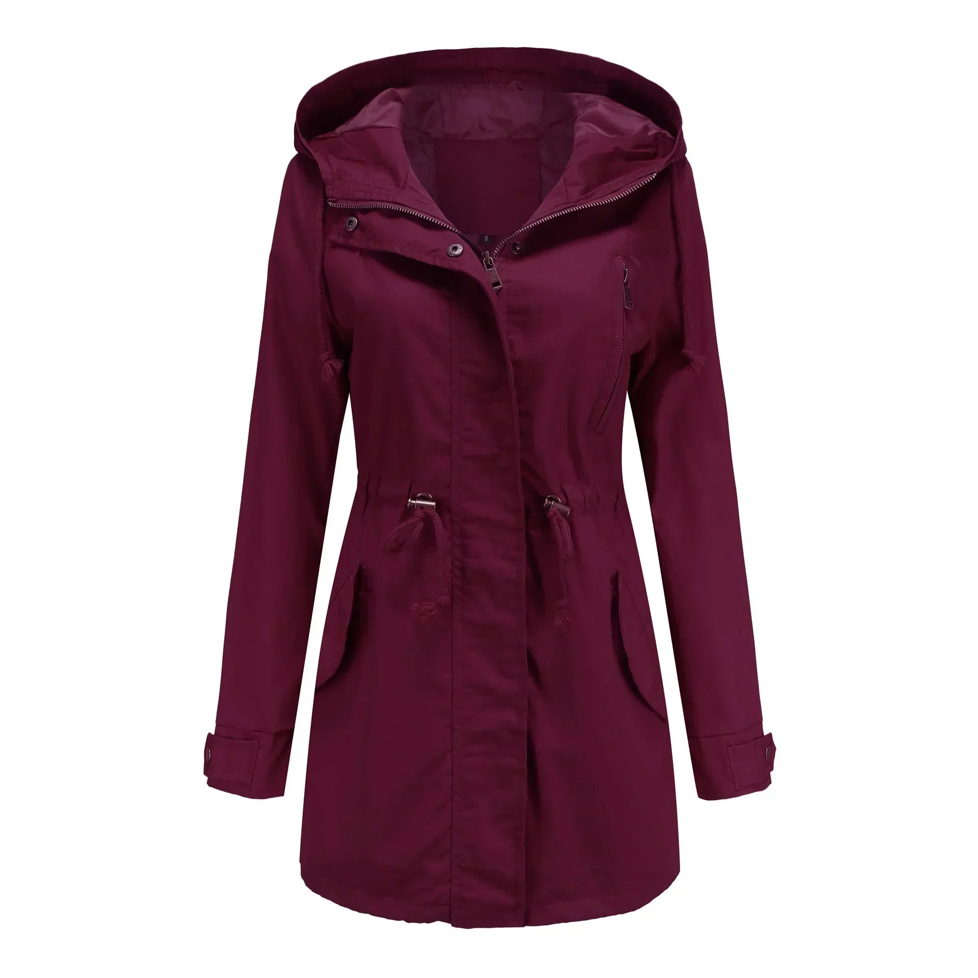 Giacca Impermeabile con Cappuccio | Stile Funzionale & Casual | Perfetta per la Mezza Stagione