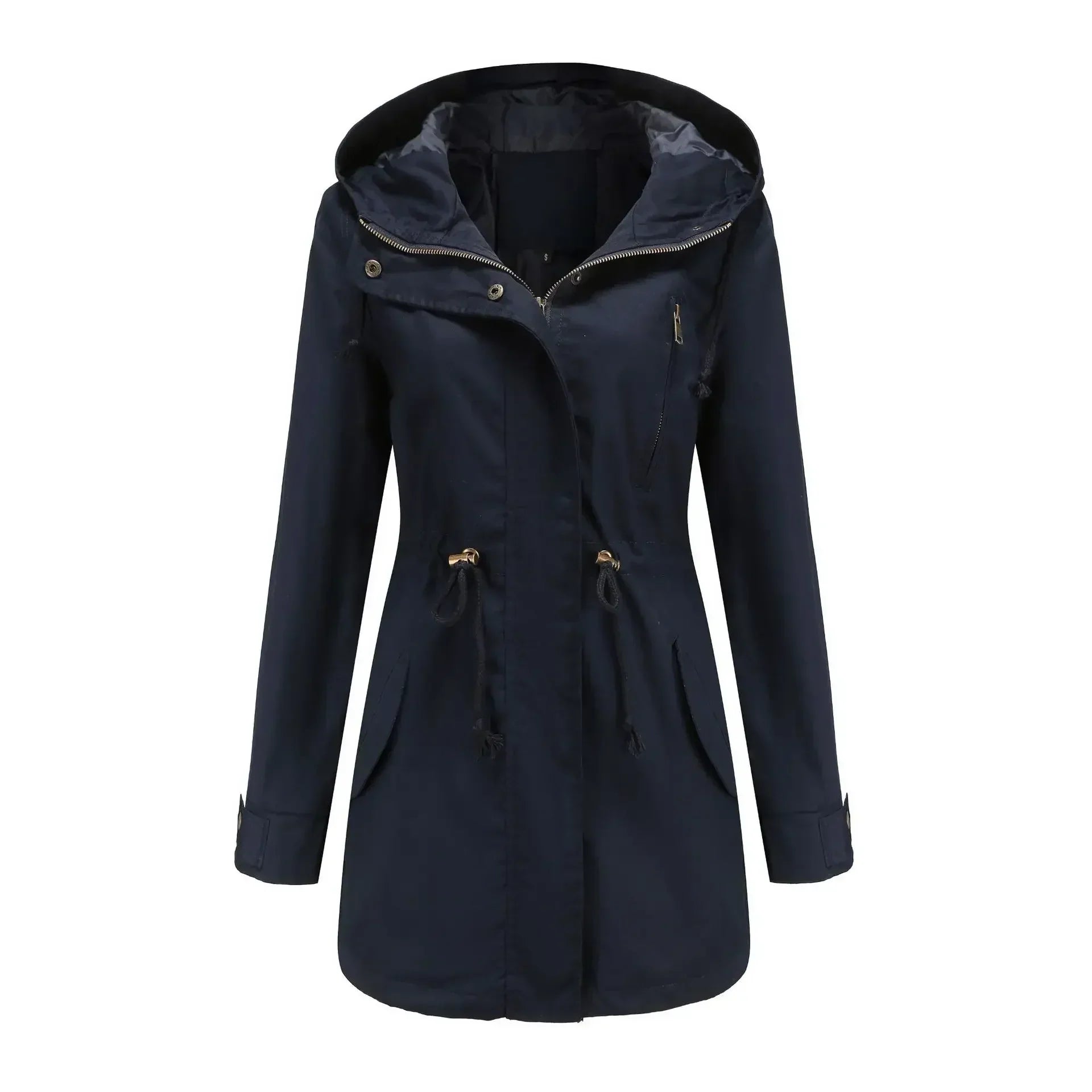 Giacca Impermeabile con Cappuccio | Stile Funzionale & Casual | Perfetta per la Mezza Stagione