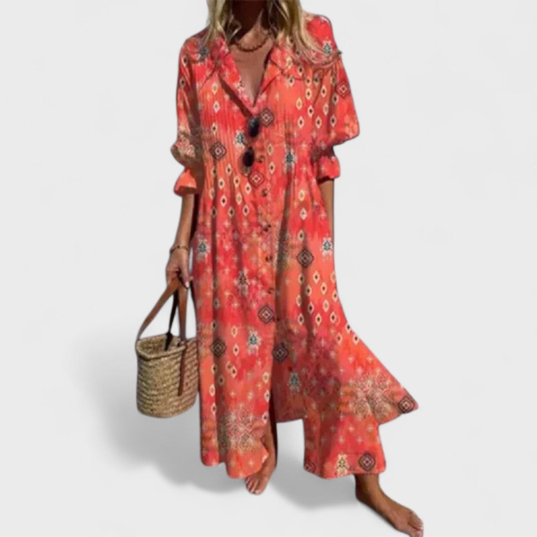 Maxi Dress Floreale Artistico