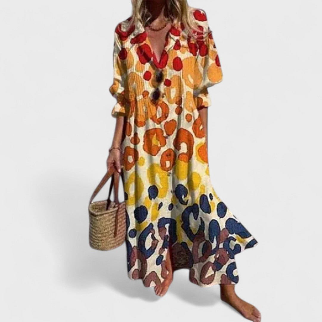 Maxi Dress Floreale Artistico