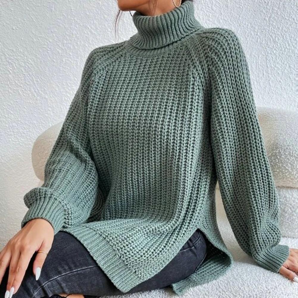 Maglione a Collo Alto | Maglia Spessa | Elegante e Avvolgente