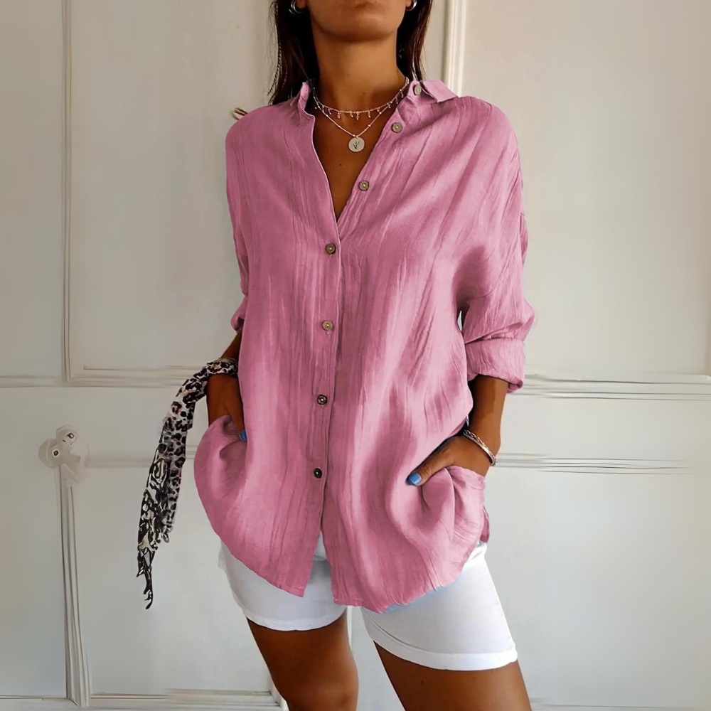 Camicia in Cotone | Leggera e Traspirante | Look Casual Estivo