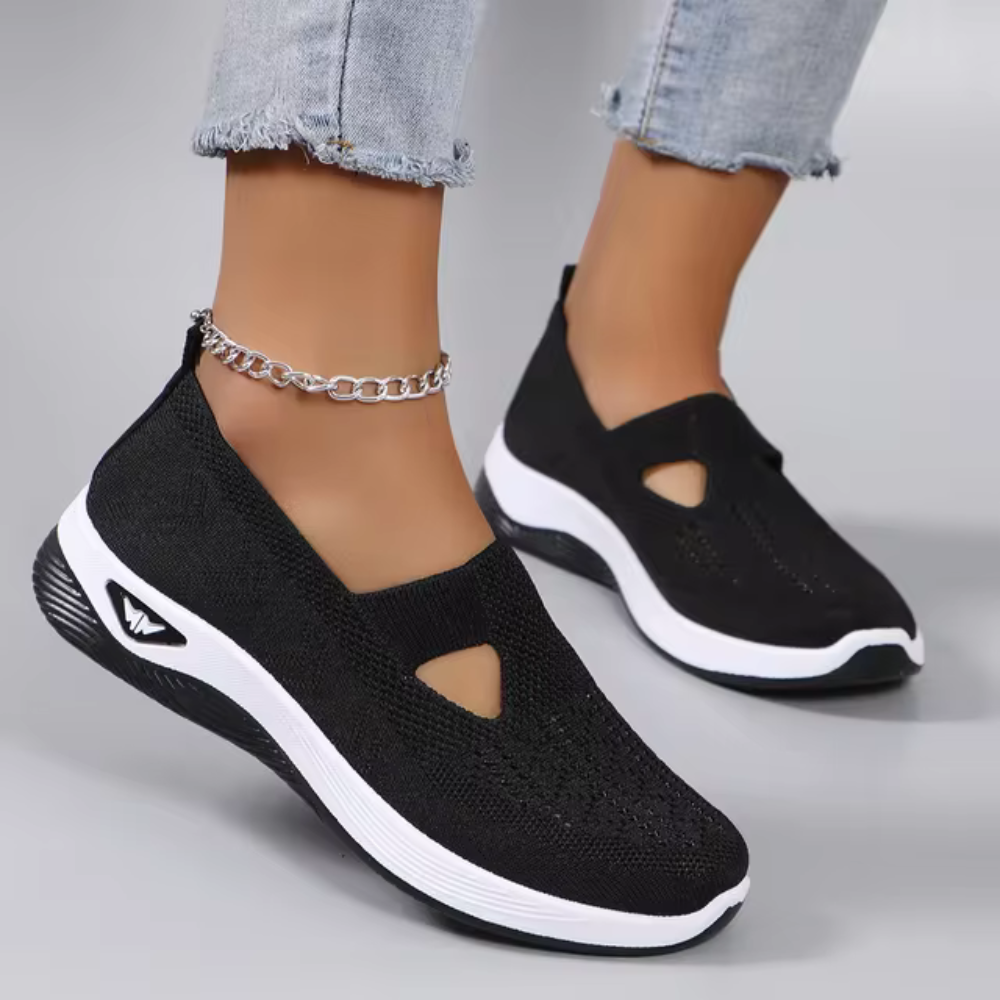 Sneakers Slip-On Donna | Traspiranti e Leggere | Comfort Quotidiano