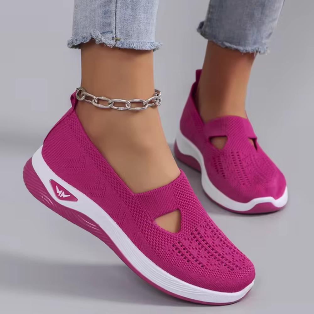 Sneakers Slip-On Donna | Traspiranti e Leggere | Comfort Quotidiano