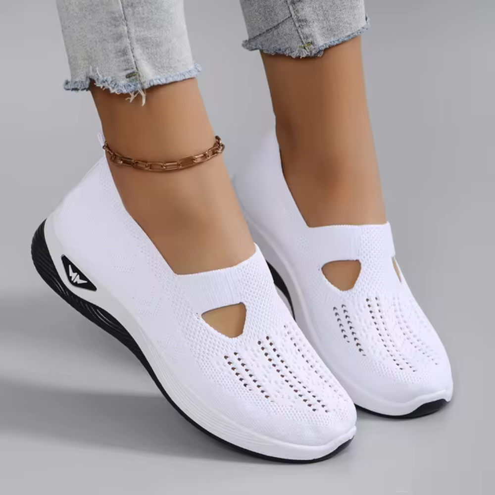 Sneakers Slip-On Donna | Traspiranti e Leggere | Comfort Quotidiano