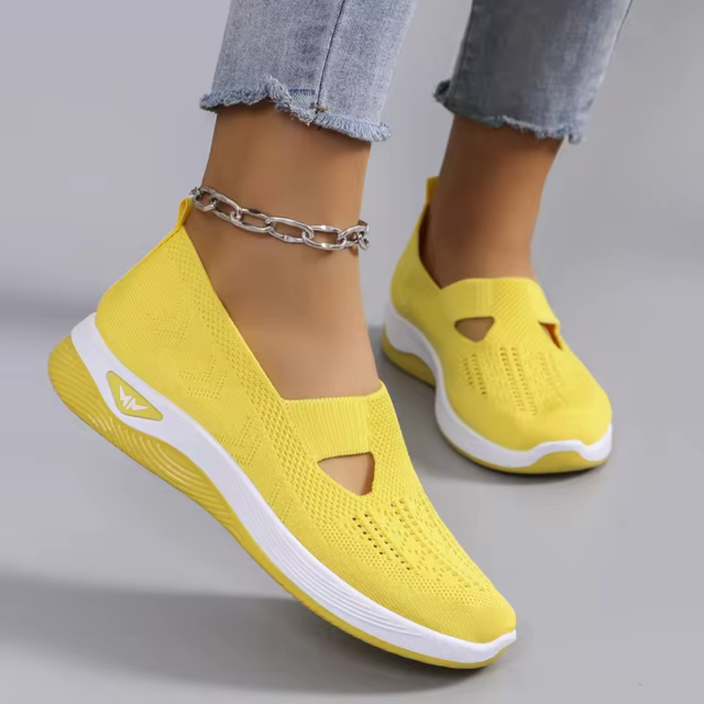 Sneakers Slip-On Donna | Traspiranti e Leggere | Comfort Quotidiano