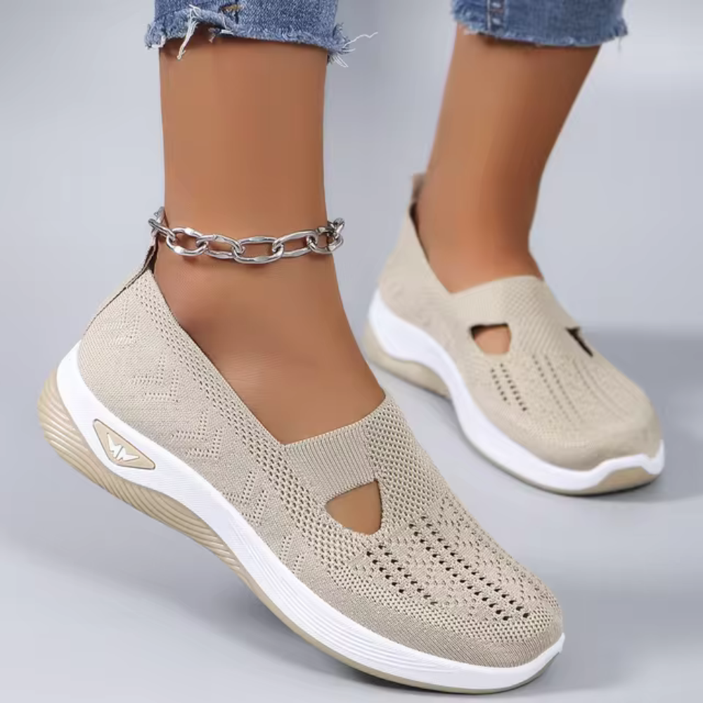 Sneakers Slip-On Donna | Traspiranti e Leggere | Comfort Quotidiano