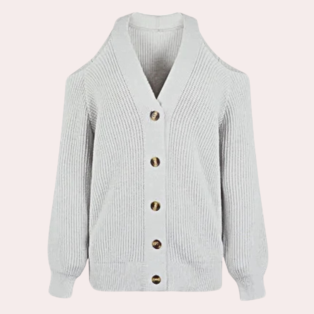 Cardigan Spalla Aperta | Maglia | Morbido e Chic