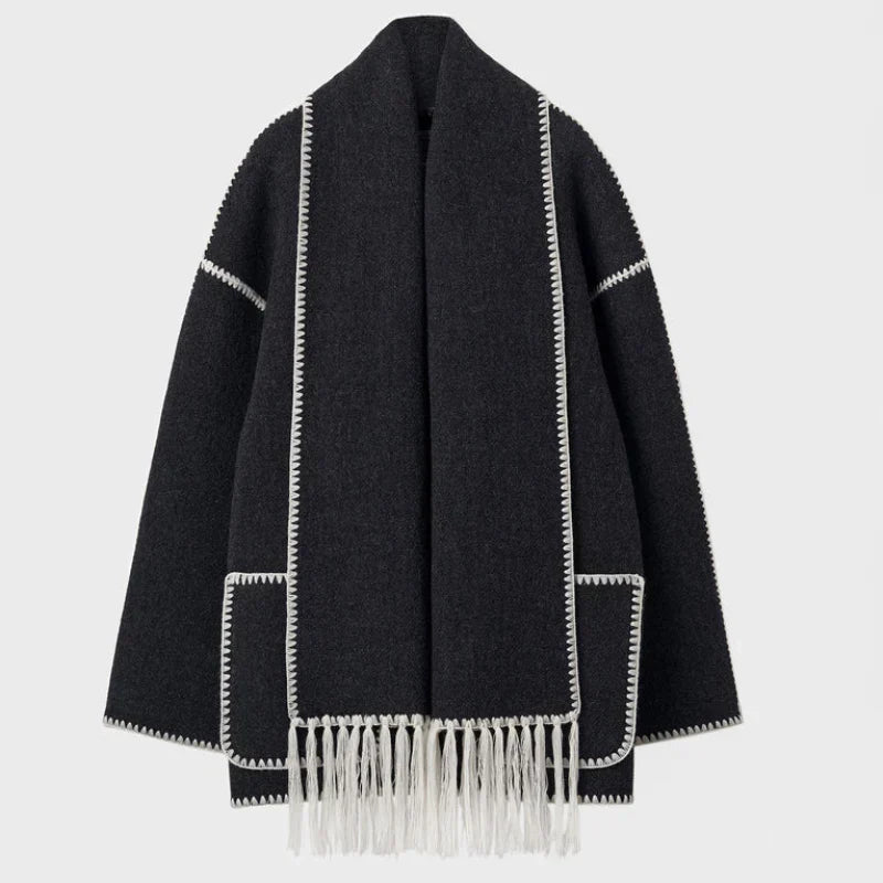 Cappotto Mantella | Elegante & Caldo | Stile Raffinato