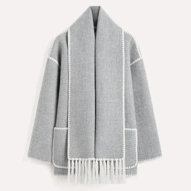 Cappotto Mantella | Elegante & Caldo | Stile Raffinato