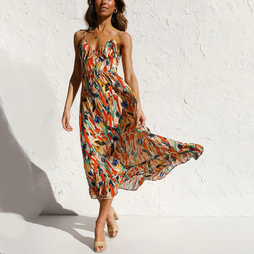 Abito Midi Floreale | Leggero | Flowy & Romantico