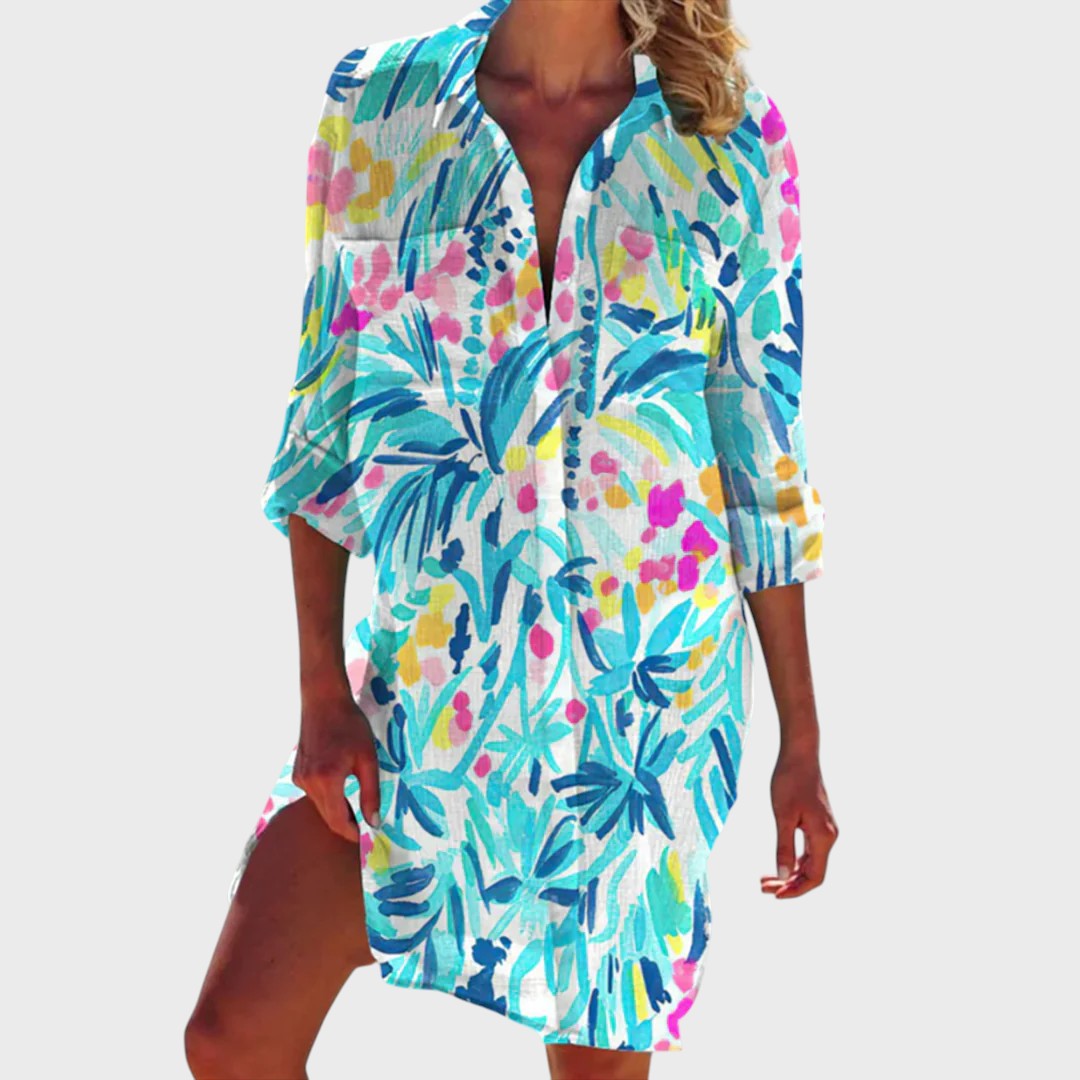 Abito Chemisier Tie-Dye