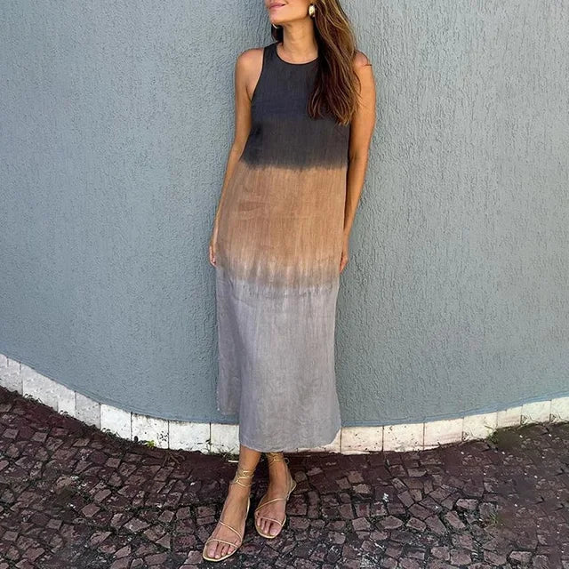 Linen Dress | Lino | Sfumato Naturale e Fresco