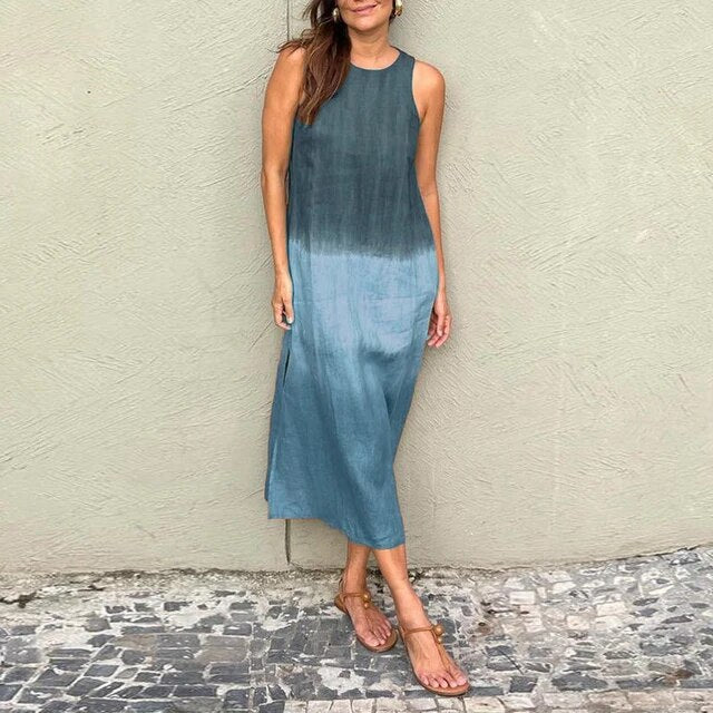 Linen Dress | Lino | Sfumato Naturale e Fresco