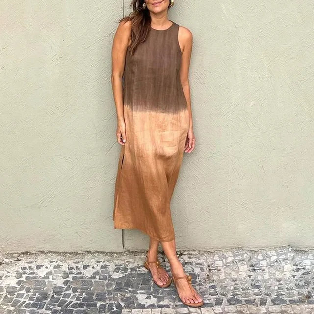 Linen Dress | Lino | Sfumato Naturale e Fresco