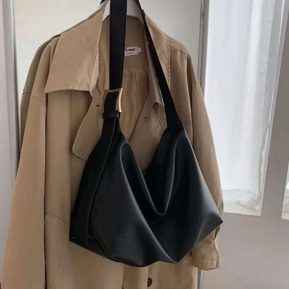 Shoulder Bag Morbida | Ecopelle Elegante | Design con Fibbia Regolabile