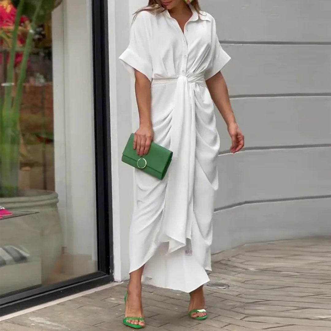 Abito Midi Oversize con Stampa | Chic | Elegante & Confortevole