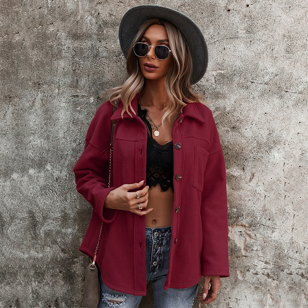 Giacca Camicia in Misto Cotone | Morbida e Versatile | Stile Casual Chic