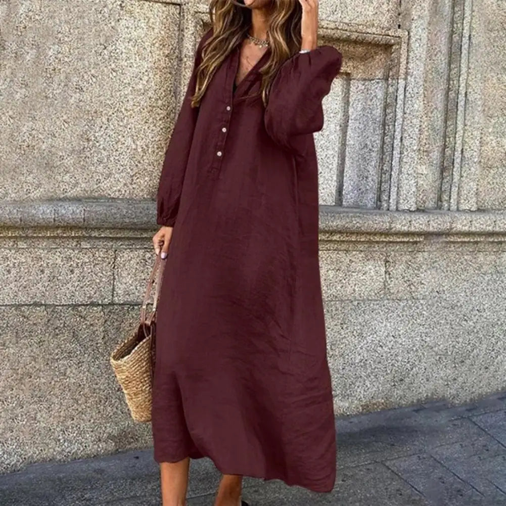 Vestito Lungo in Lino