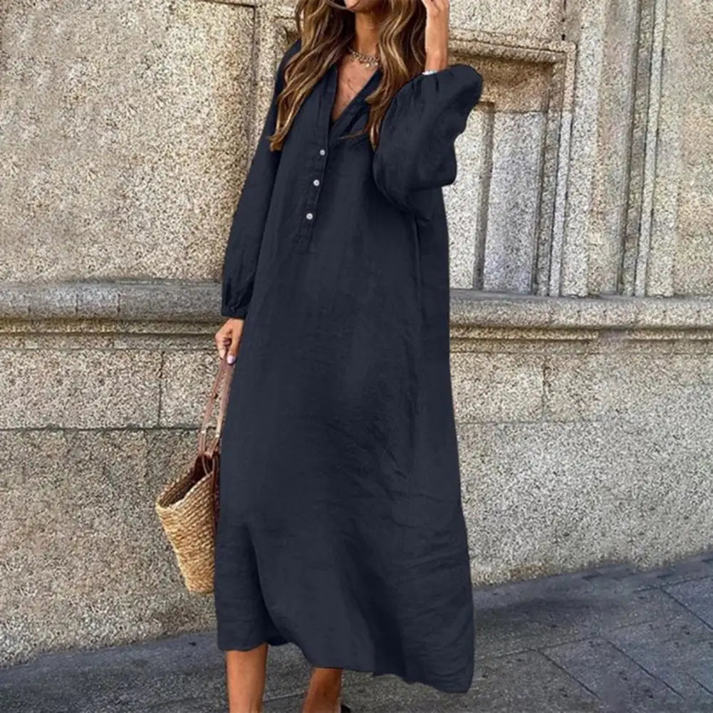 Vestito Lungo in Lino