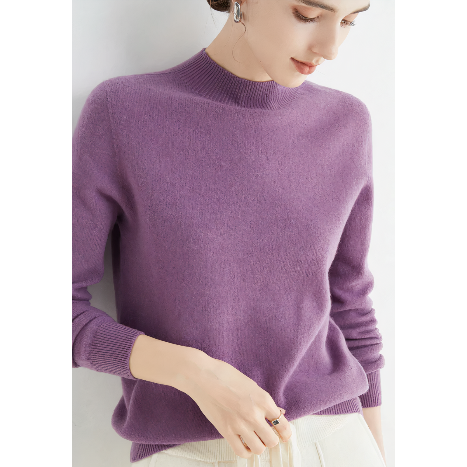 Maglione girocollo basic