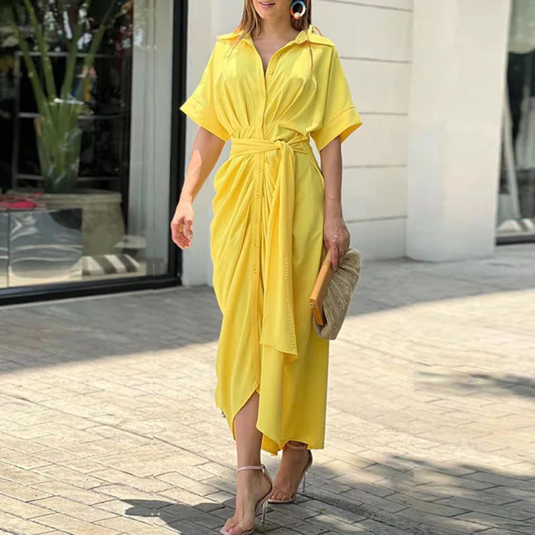 Abito Midi Oversize con Stampa | Chic | Elegante & Confortevole
