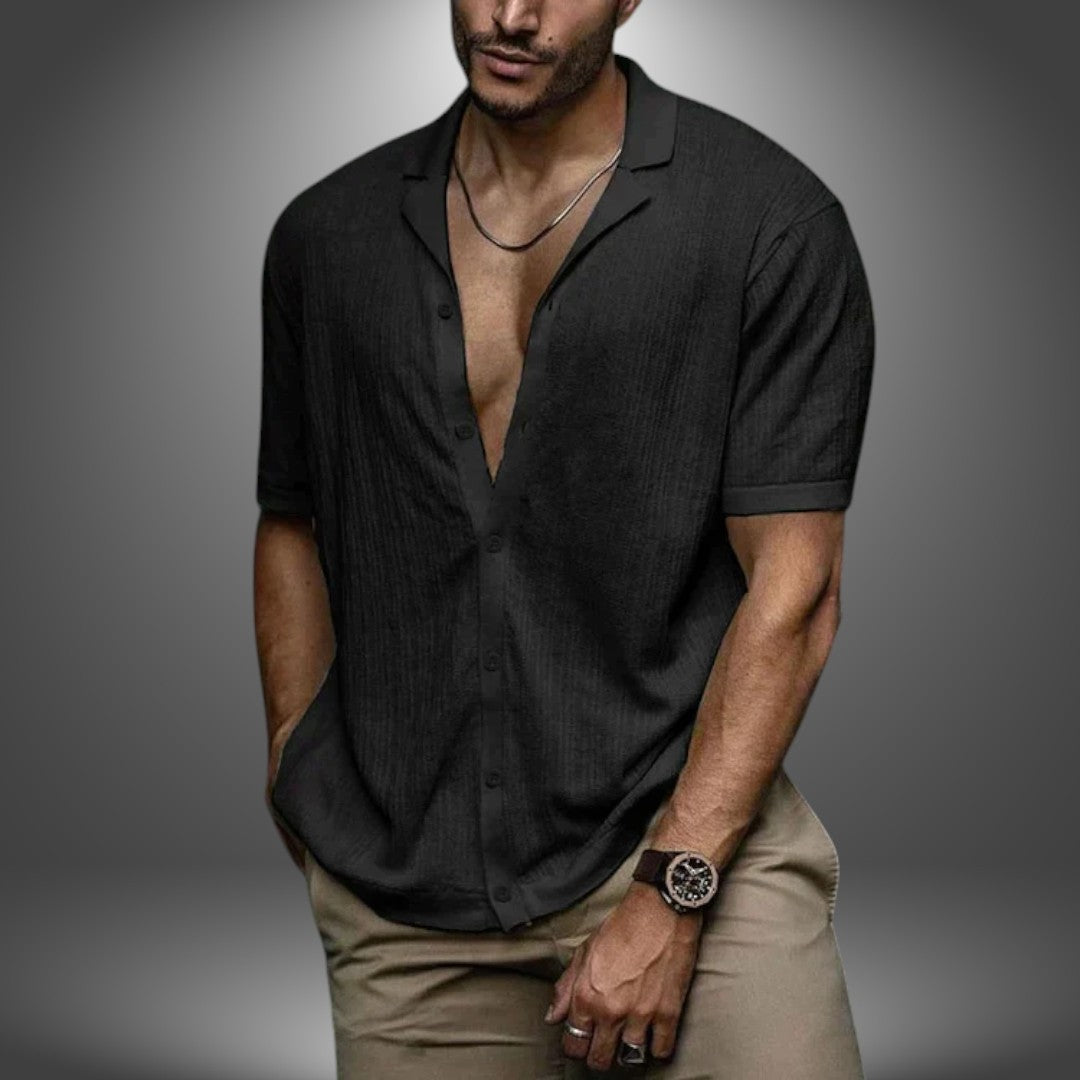 Camicia Estiva Texture Morbida