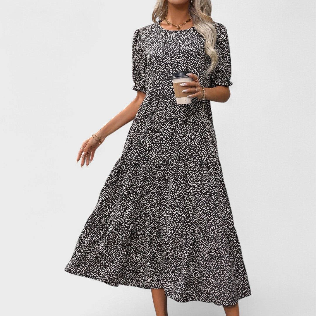 Vestito Midi Maculato