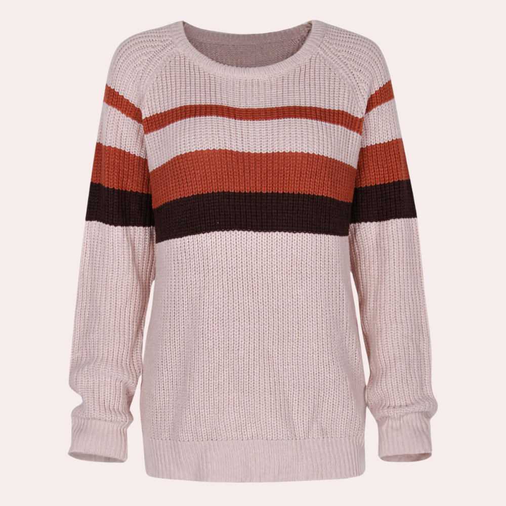Maglione Donna | A Righe Colorate | Morbido e Casual