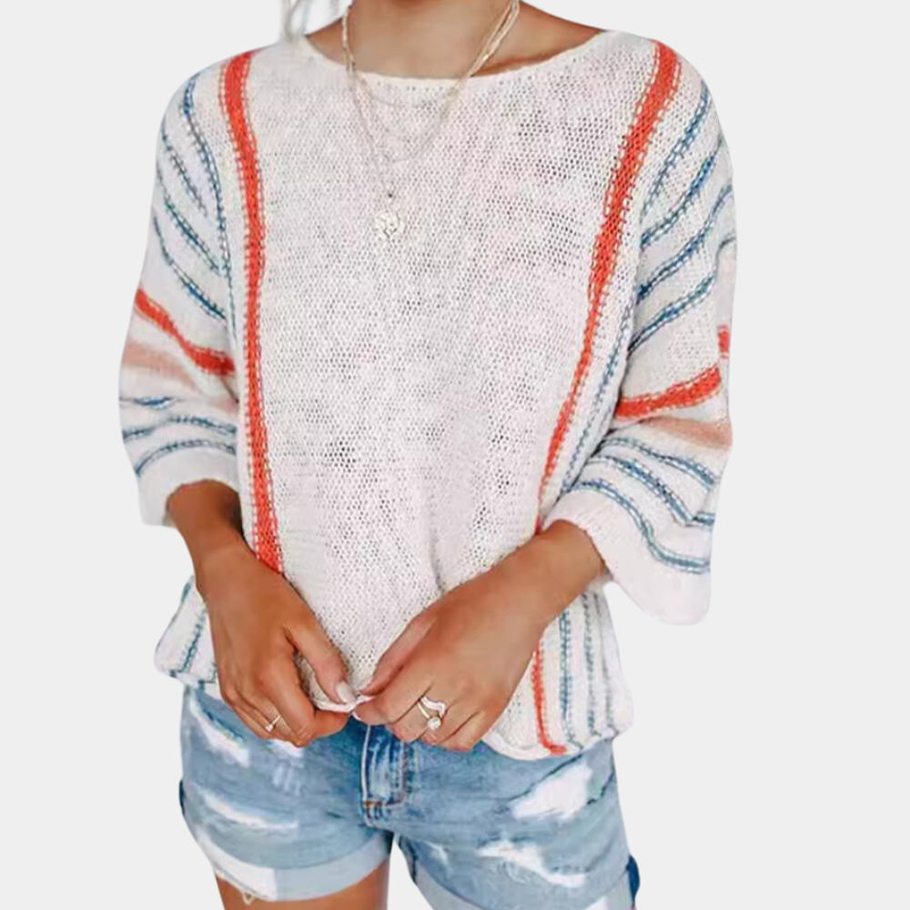 Maglione a Righe | Oversize | Comodo e Stile Casual