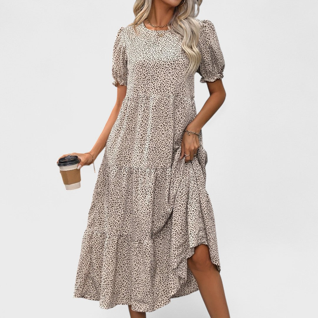 Vestito Midi Maculato