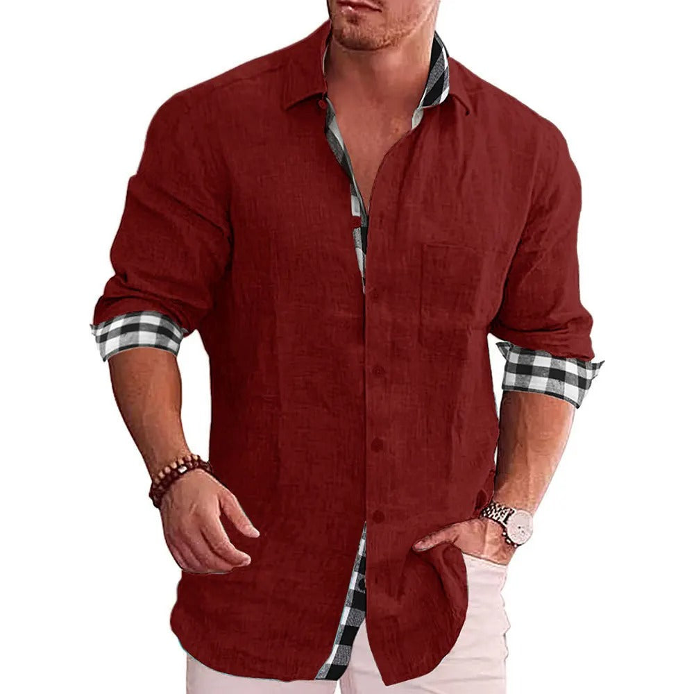 Camicia con Interno a Quadri