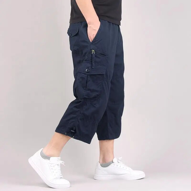 Pantaloni Cargo Cropped