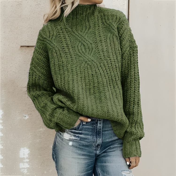 Maglione Trecce Donna