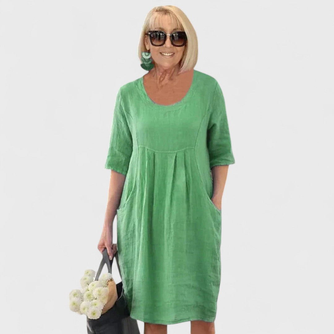 Abito Lino Verde