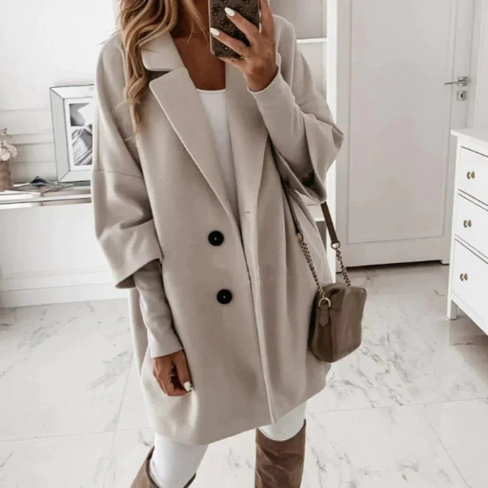 Cappotto Oversize | Elegante e Morbido | Stile Minimal Chic