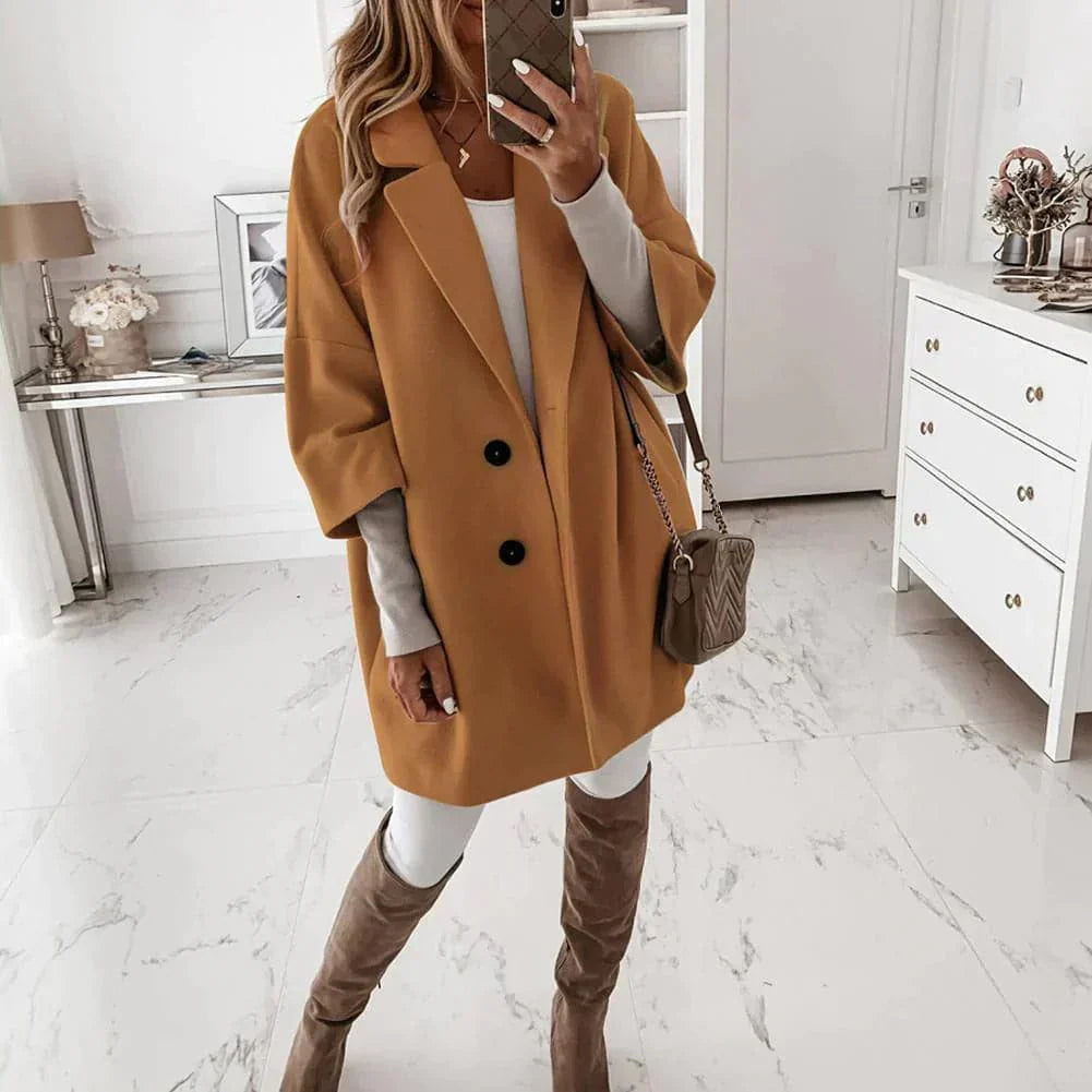 Cappotto Oversize | Elegante e Morbido | Stile Minimal Chic