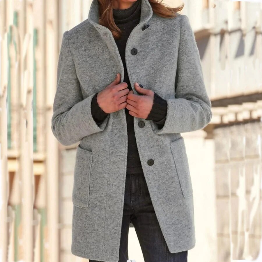Cappotto in Misto Lana | Elegante e Caldo | Stile Senza Tempo