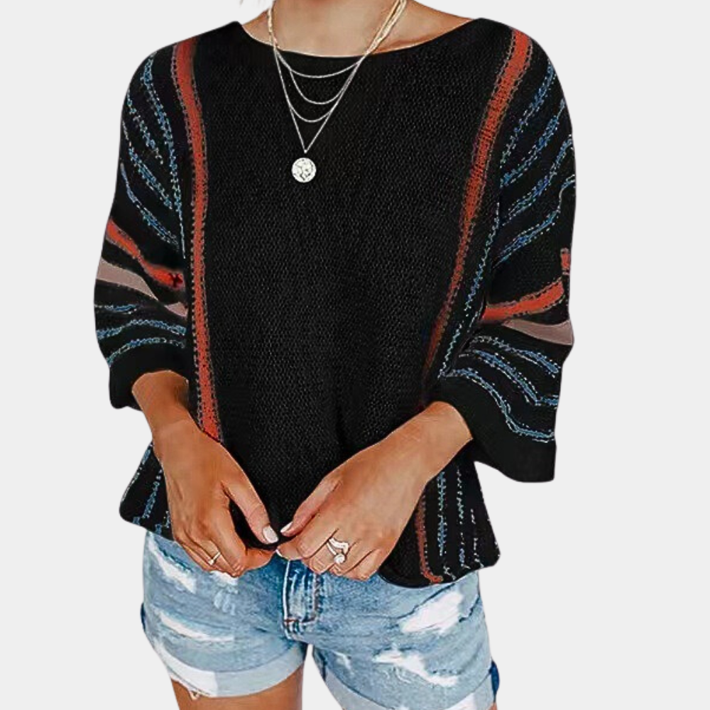 Maglione a Righe | Oversize | Comodo e Stile Casual