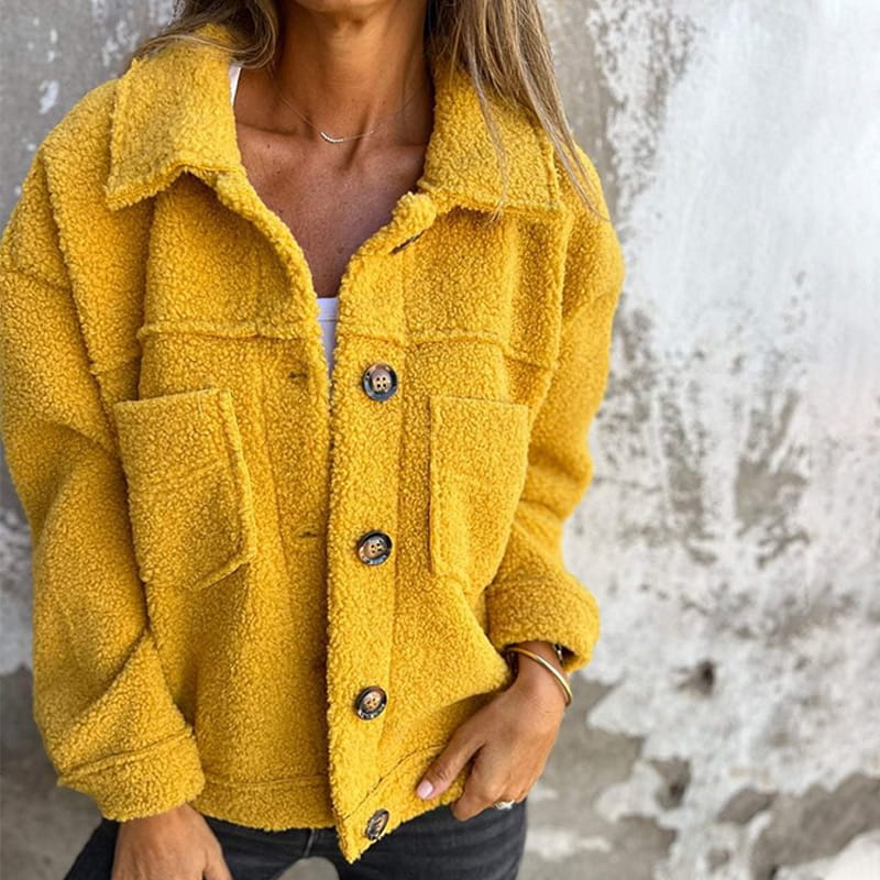 Giacca Teddy Oversize