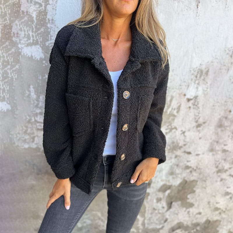 Giacca Teddy Oversize