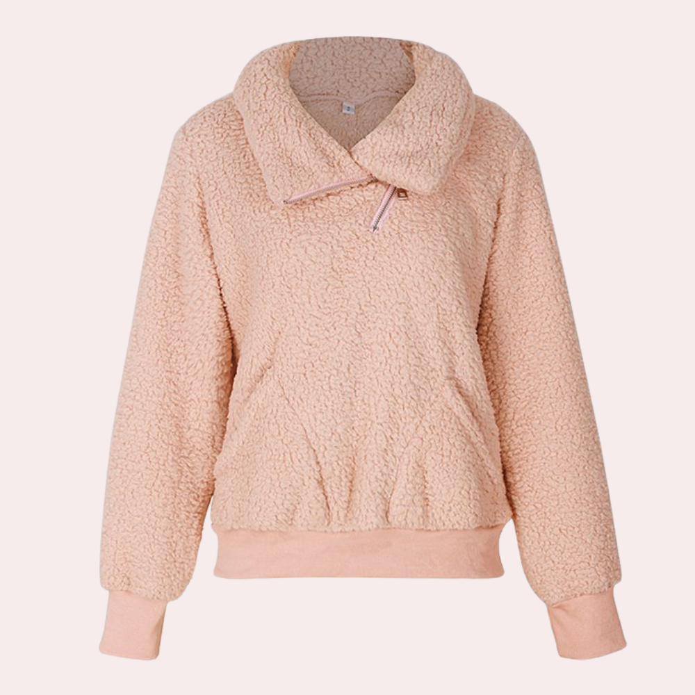 Felpa Teddy | Collo Alto | Morbida & Calda