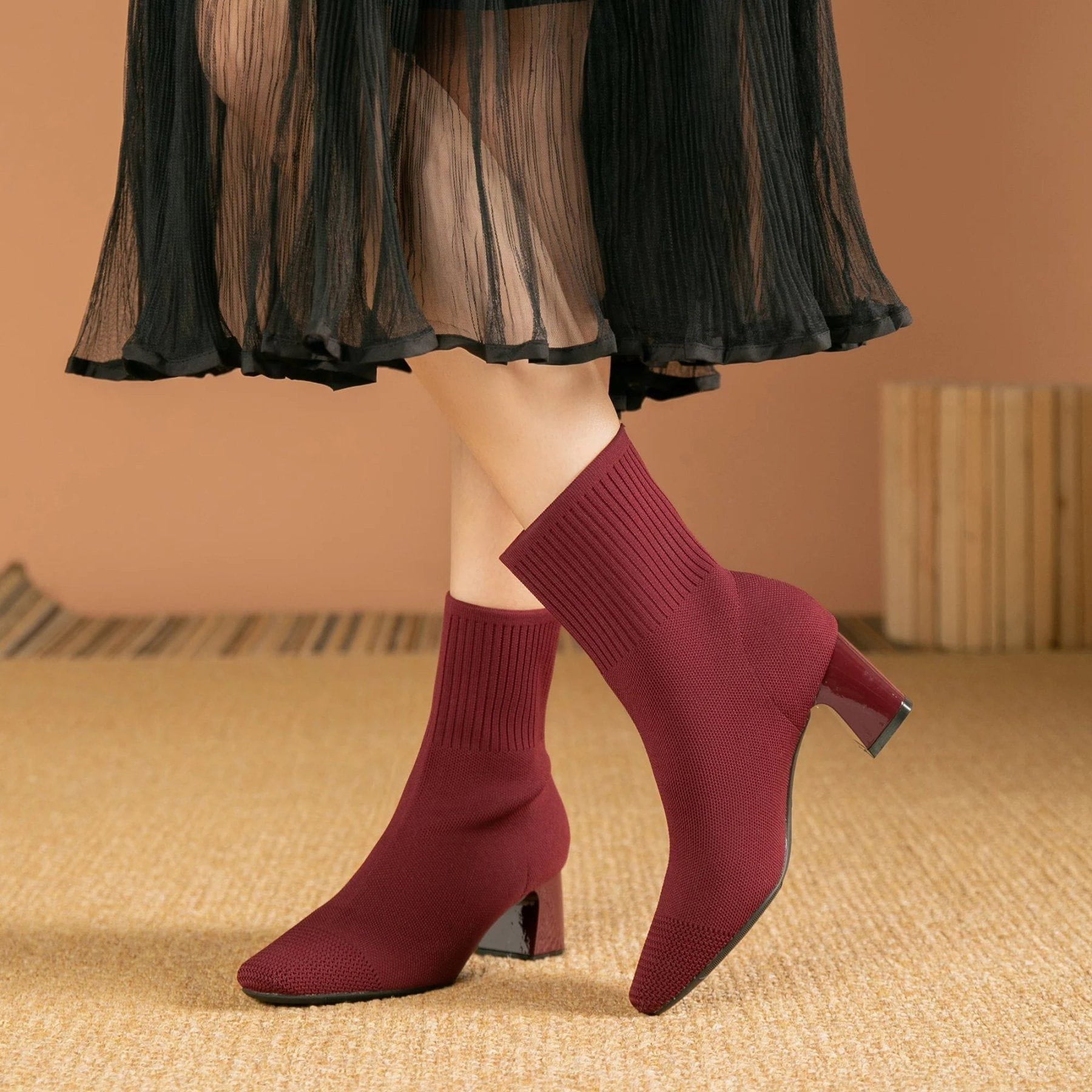 Sock Boots | Stretch Knit | Eleganti e Confortevoli