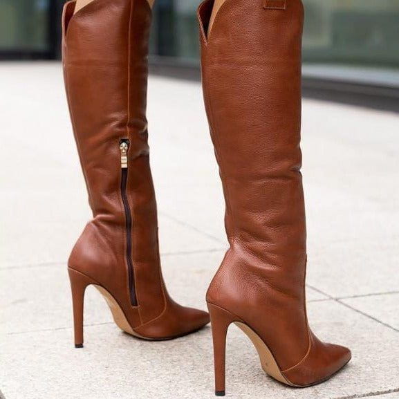 Cuissardes a Tacco a Spillo Donna | Similpelle o Suede | Eleganza Slanciata