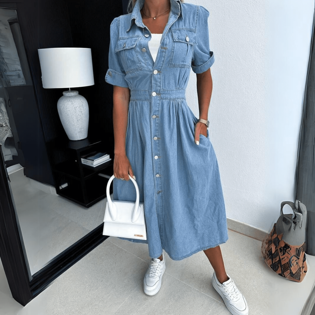 Chemisier in Jeans | Denim | Comodo e Casual Chic