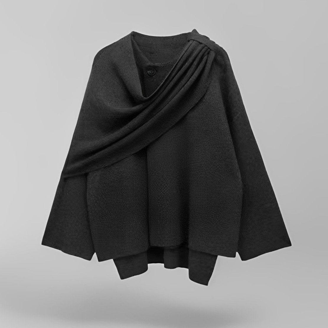 Poncho Elegante | Tessuto Morbido | Caldo e Raffinato
