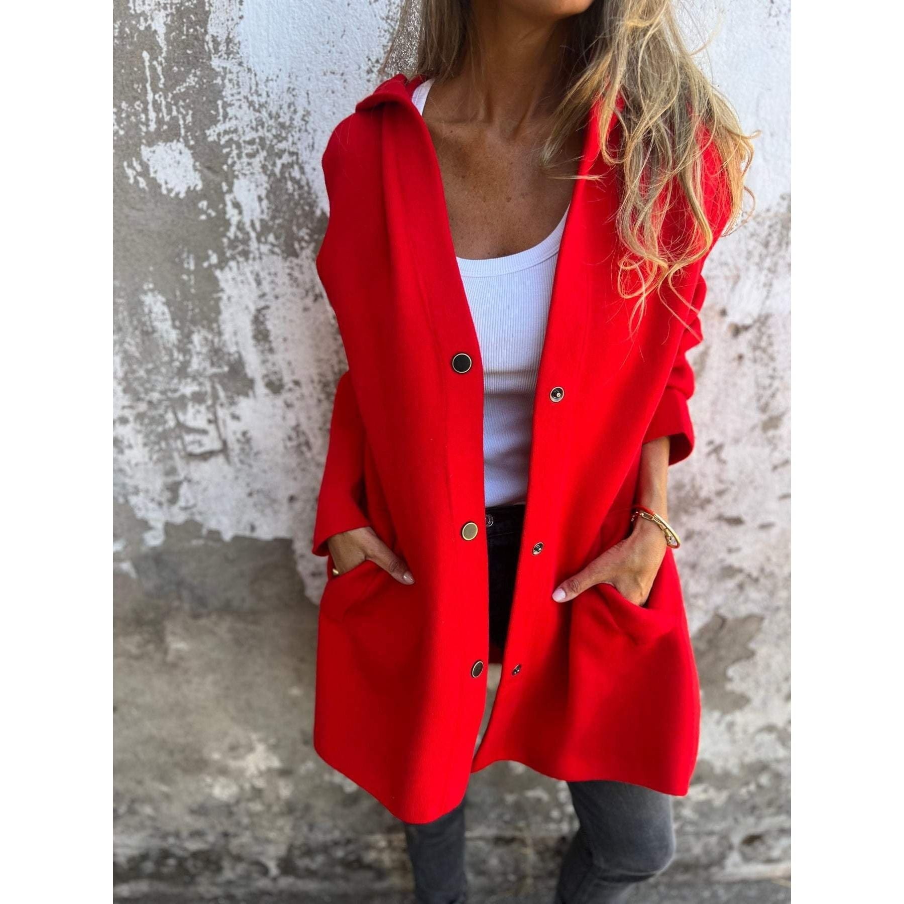 Cappotto Donna | Elegante | Polivalente per Mezza Stagione e Inverno