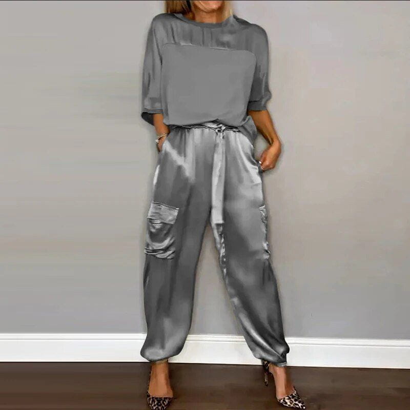 Completo Satinato Donna | Elegante | Morbido e Lucente
