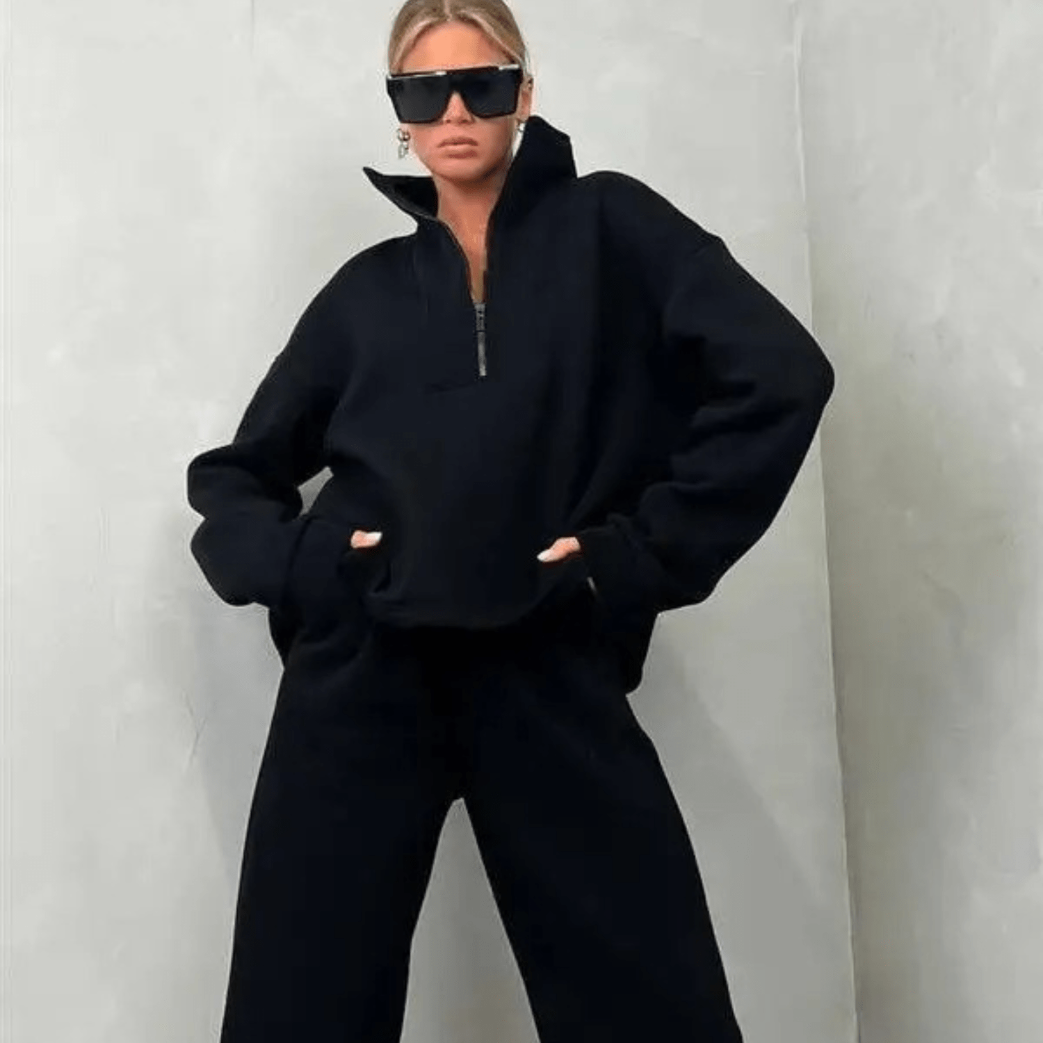 Completo Loungewear Zip | Cotone | Comodo e Moderno