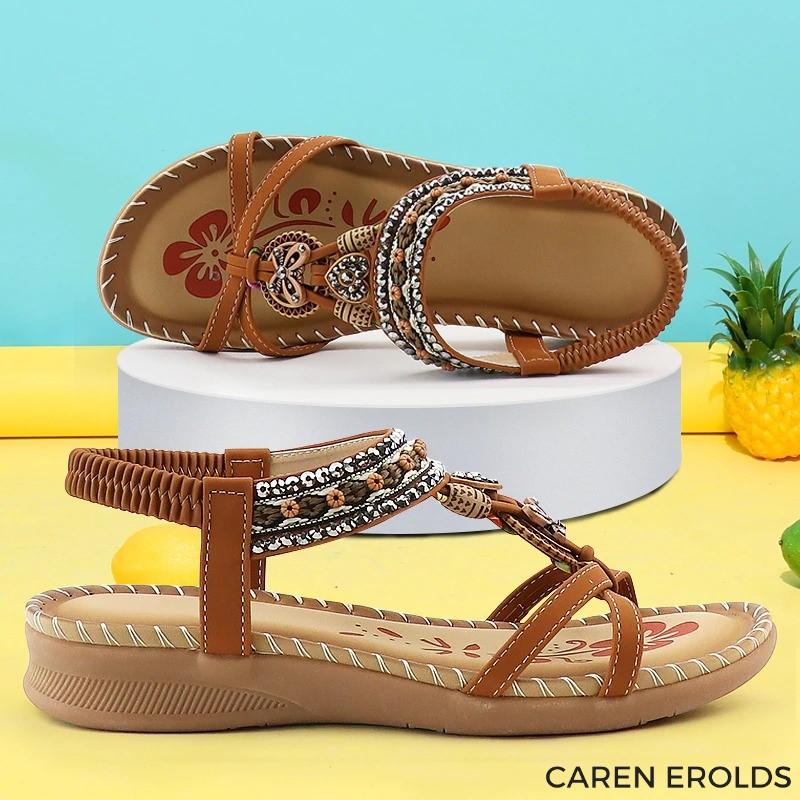 Sandali Boho con Perline | Estivi | Eleganti e Confortevoli